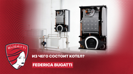 Газовый котел Federica Bugatti Varme: из чего он состоит? Видео 1