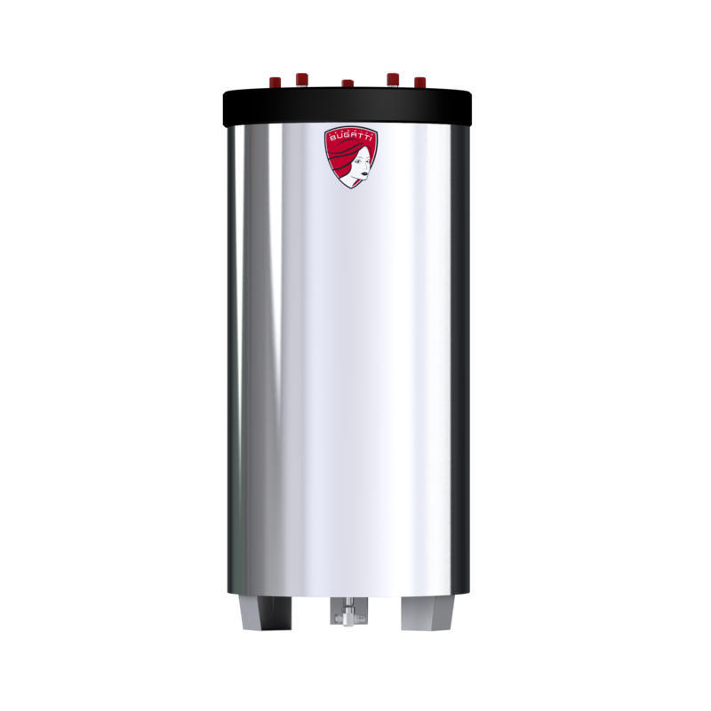 Бойлер косвенного нагрева из нержавеющей стали Federica Bugatti INOX 1500 Премиальный с анодом