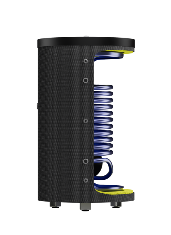 Бойлер косвенного нагрева FBS-B 160 Federica Bugatti эмалированный, змеевик, напольный